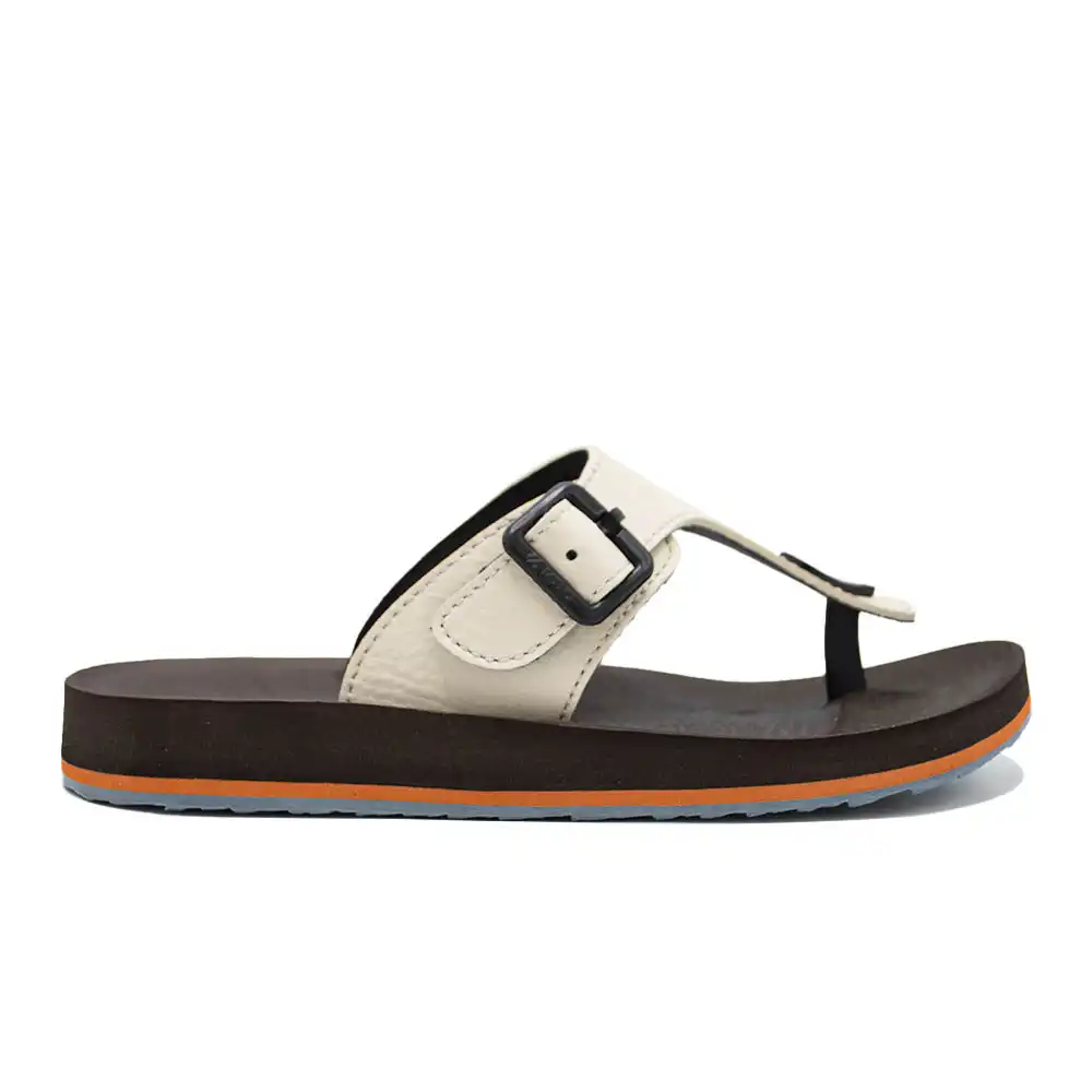 AA54M-CREAM-COCOA_A SLIPPERS – Image 1